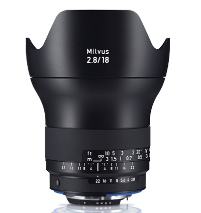 Product image of Zeiss Milvus 2.8/18 ZF.2